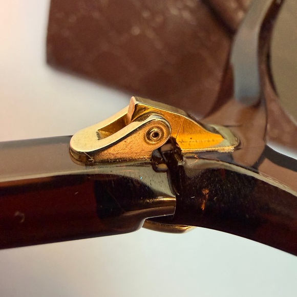 Gucci Oversized Sunglasses GG 3525/K/S Brown Gradient - Picture 8 of 11